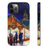 Shopping at the Christmas Market - Impact Resistant Phone Case iPhone 12 Pro Max Matte